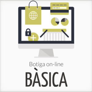 Botiga online bàsica personalitzada