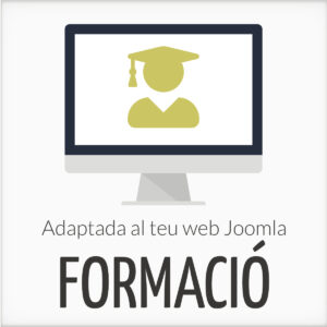 Formació Joomla adaptada al teu web