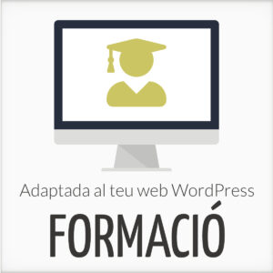 Formació WordPress adaptada al teu web