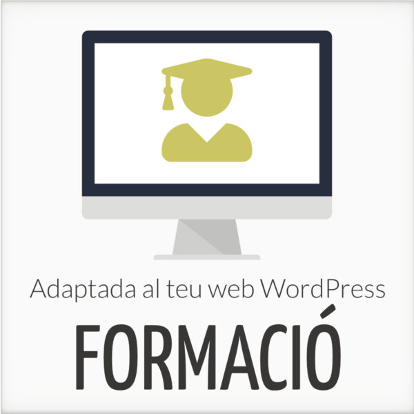 Formació WordPress adaptada al teu web