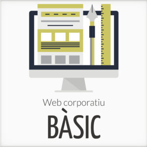 Web corportaiu bàsic en WordPress
